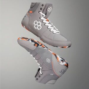 Rudis Wrestling Shoe Boots Colt 3.0 Grey Orange Men’s 8.5